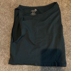 Free People Dark Teal Crop Top